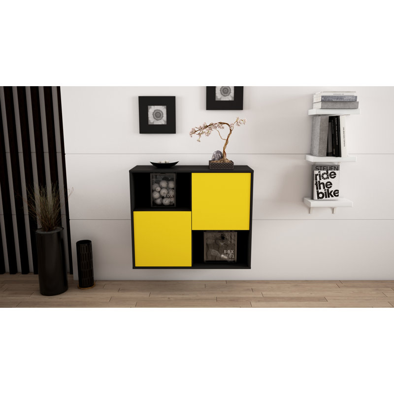 Rosenblatt 92cm Sideboard, Yellow