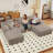 Boneless 96" Cloud Couch Modular Sectional Sofa for Living Room, U-Shape Boneless Couch with Deep Seat, Modern Corduroy 3-Seater with Ottoman, No Assembly Required-1618851668-1618851667