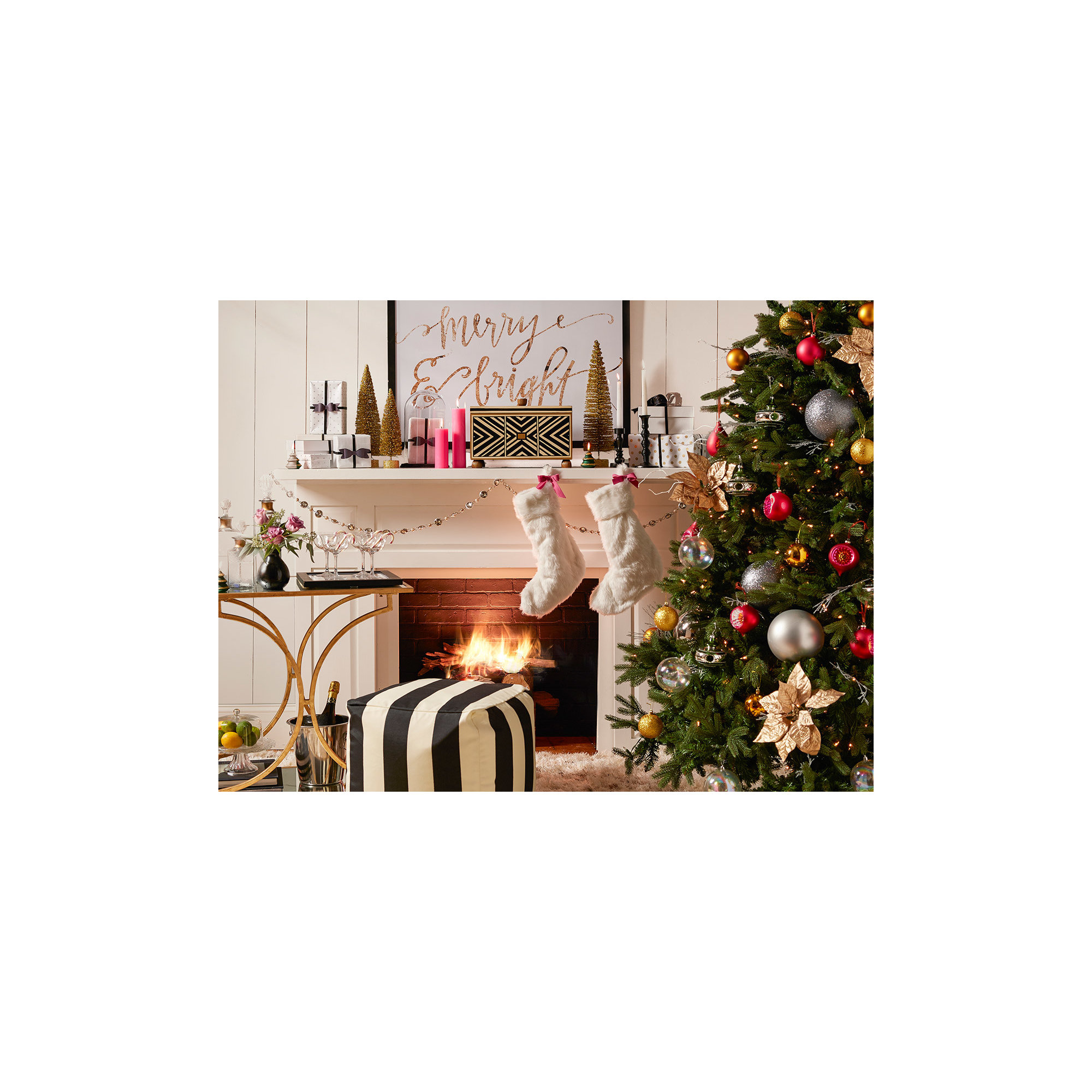 Holiday Décor Ball Ornament, Antique Gold