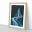 Oakland Bay Bridge In San Francisco - Single Picture Frame Print on MDF-56925465-56925466