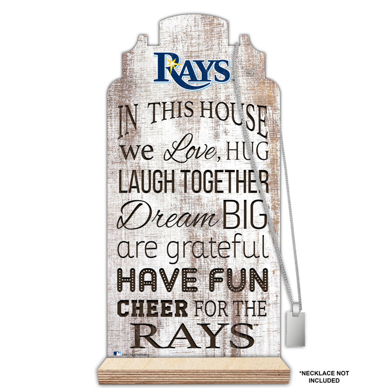 Freestanding 2 - Hook Coat Rack, Tampa Bay Rays