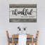 «Thankful For Every Moment Quote», reproduction sur toile-92279874
