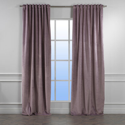 Matte Velvet Extra wide x Extra Long Custom Made Decorative Single Panel -  Lilijan Home & Curtain, Llj-1-KPM-62-2DC-5272