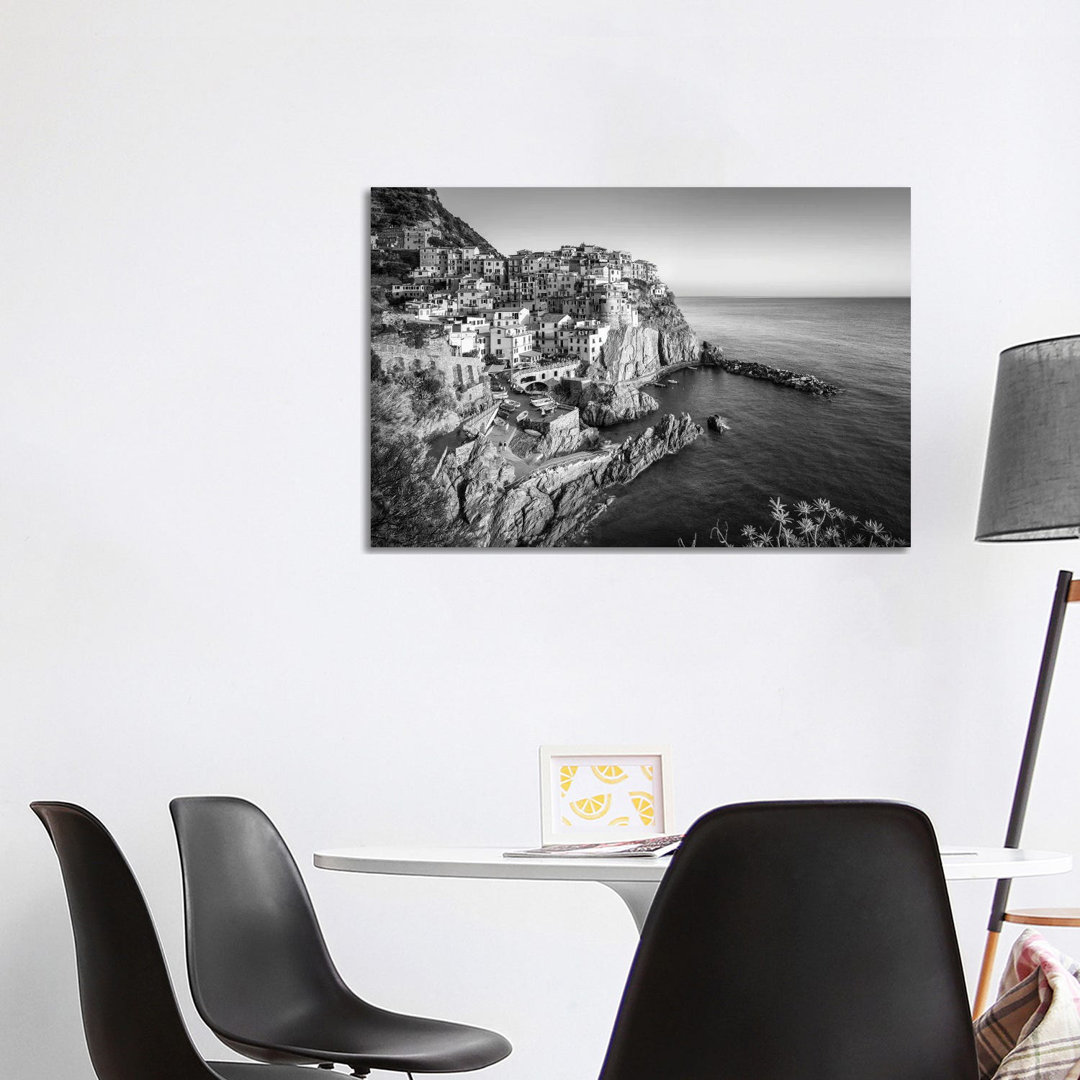 Manarola, Cinque Terre, Italy by Jan Becke - Wrapped Canvas Print