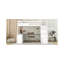 Lit mezzanine simple avec 7 tiroirs, 2 tablettes et un bureau-1992141140