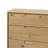 Yarber Groove 3 Drawer Solid Wood Chest-1539599701