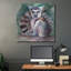 «Ring Tailed Lemur» par Robert Campbell, art mural en métal-1056932929