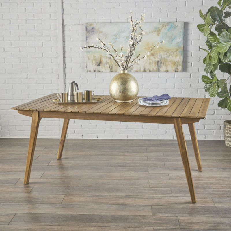 Rectangular Outdoor Dining Table