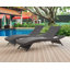 Chaise longue d'extérieur en osier Ozellar-1734272667