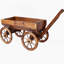 Boîte à fleurs mobile en bois avec roues, poignée et drain, décoration de jardin intérieur et extérieur
