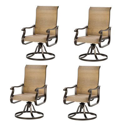 Outdoor Dining Armchair (Set Of 4) by Alcott Hill