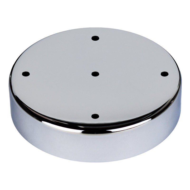 Luminaires suspendus Reflection Breeze, Chrome, Argent transparent