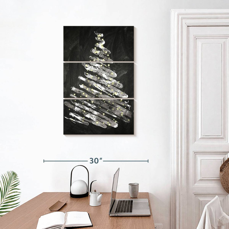Chalkboard Tree I, 32" H x 20" W
