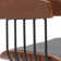 Lynnox Swivel Counter or Bar Height Upholstered Stool with Arms