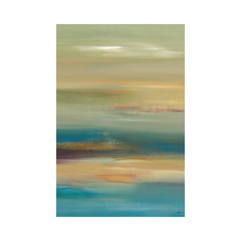 Summer Scene by Lisa Ridgers - Wrapped Canvas Painting, 45.72cm H x 30.48cm W x 1.91cm D