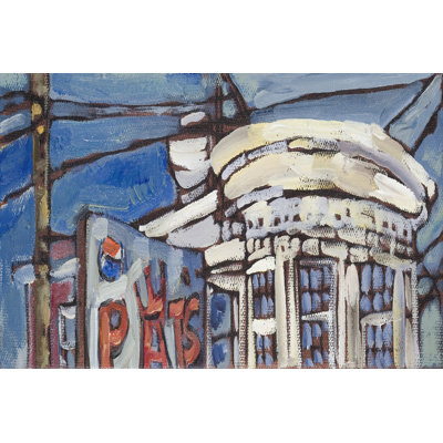 Urban Wires VI by Erin McGee Ferrell - Wrapped Canvas Print