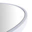 Damiun Metal Flat Wall Mirror-1686386789