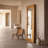 Tomas Rectangle Solid Wood Mirror-123297595