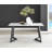 Carzon Marble Effect Melamine Dining Table and Chairs - Luxury Faux Leather Dining Chairs-1385587438
