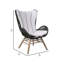Adagio Tall Wing-back Patio Chair with Cushions-1070875619