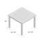 Atticus 23.5'' Outdoor Side Table