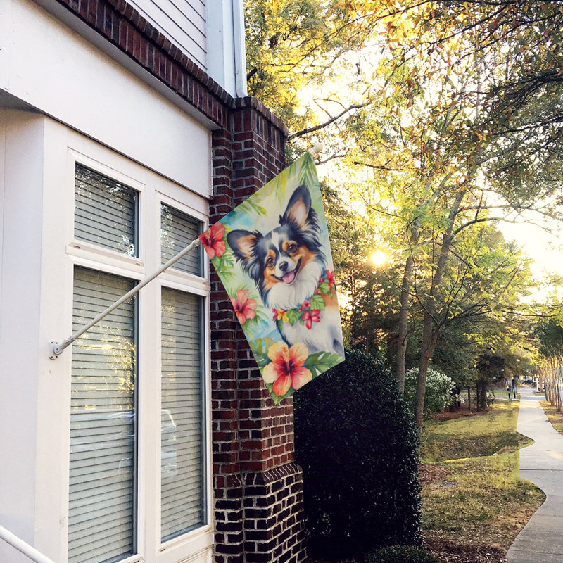 Drapeau pour animal à double face H 40 po x l 28 po