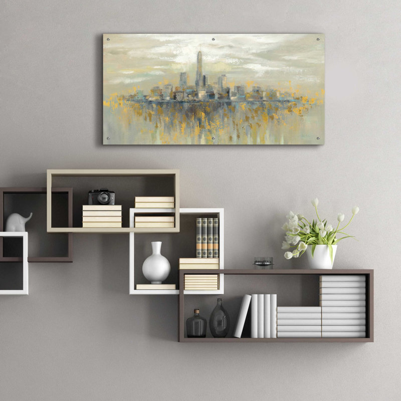 «Manhattan Fog» par Silvia Vassileva, H 24 po x l 48 po