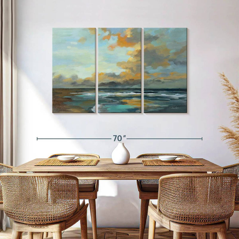 Gillard Oceanside Sunset, 36" H x 57" W