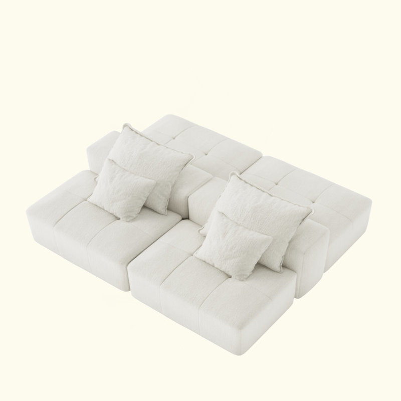 Canapé modulaire surdimensionné Modern, Beige