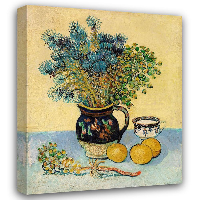 «Red Life Barrel Studio» par Van Gogh, Vincent, toile tendue avec châssis, nature morte, H 24 po x l 20 po