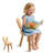 Cute Rabbit Ear Solid Wood Kids Chair
