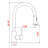 Stainless Steel Pull Down Kitchen Faucet With Soap Dispenser Brushed Gold-119337277