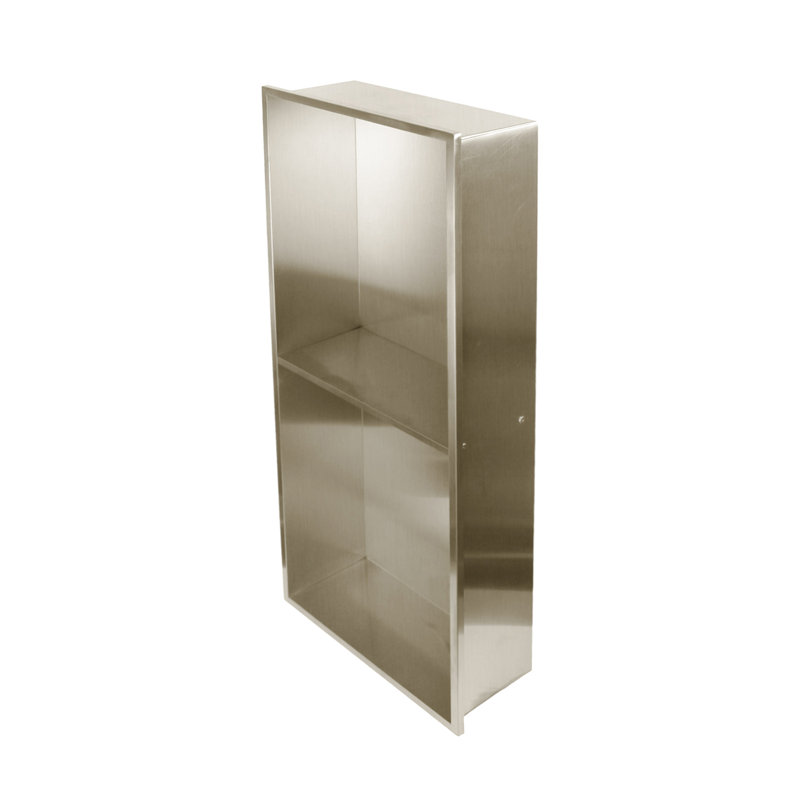Niche de douche 29 po x 12 po, Argent