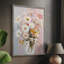 Reproduction encadrée FLORAL Series CCCCXXV III - bois massif