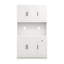Armoire de rangement pour garde-manger de 71 po avec comptoir de four à micro-ondes, huche autoportante avec tablettes réglables, 6 portes et 1 tiroir-335216922