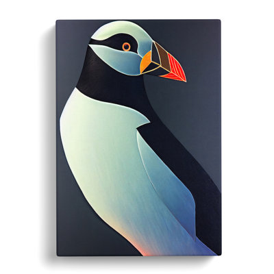 Babiarz Puffin Vol.1 - Wrapped Canvas Print