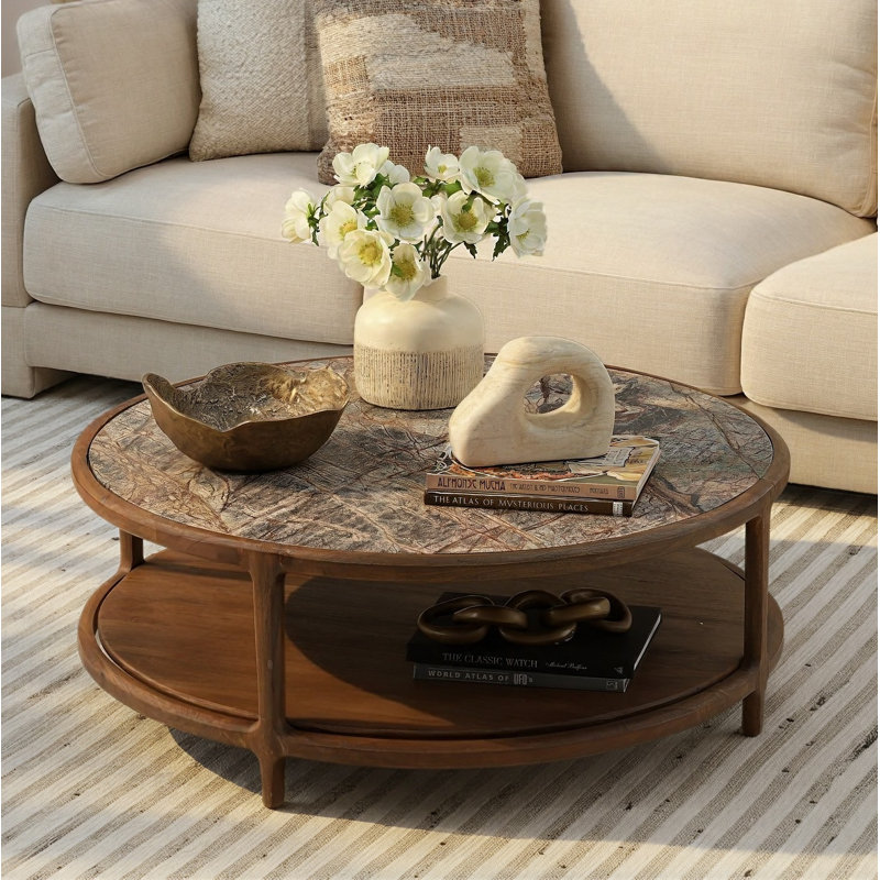 Aruna Coffee Table Dark Brown
