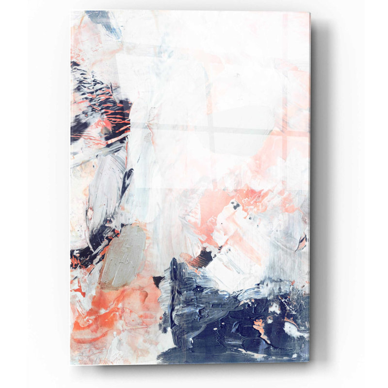 «Summit I» par Victoria Borges, art mural en verre acrylique, H 16 po x l 12 po x P 0,13 po