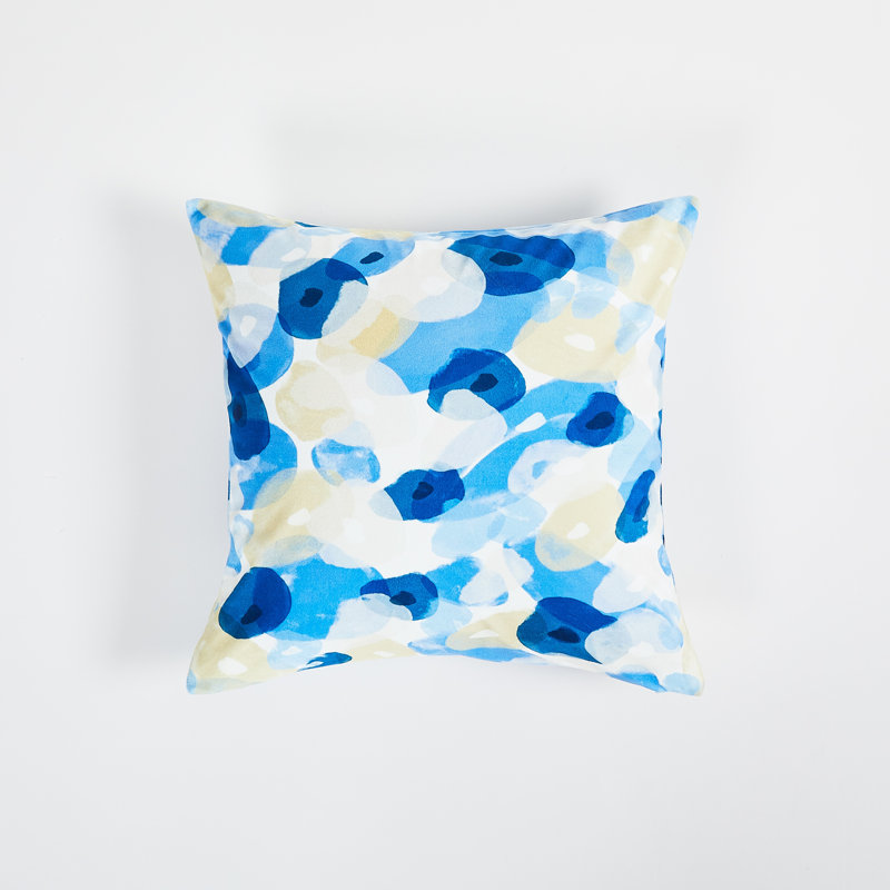 Coussin floral 22 po