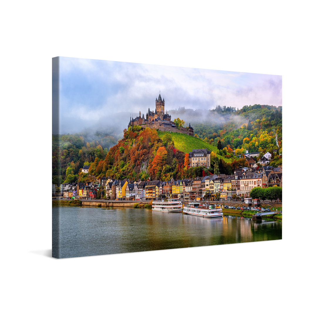 Leinwandbild – Reichsburg Cochem Mosel