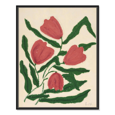Colette "Red Tulips" Print by Camilla Bergqvist