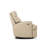 29.9" W Compact Top Grain Leather Power Swivel Rocker Recliner with USB-A and USB-C Charging-1445130723
