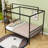 Metal Platform Bed With House-Shaped-517576274-517576273