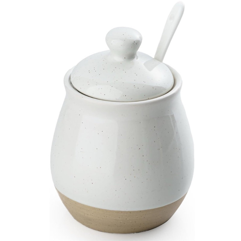 Sucrier 10 oz avec couvercle Ebern Designs