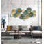 Décoration murale créative en fer forgé pour un design intérieur luxueux