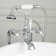 Telephone Style Floor Mounted Tub Faucet with Cross Handles