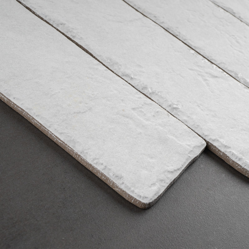 Bristol Brick 2.95 In. X 11 In. Matte Porcelain Floor And Wall Tile, Sugar