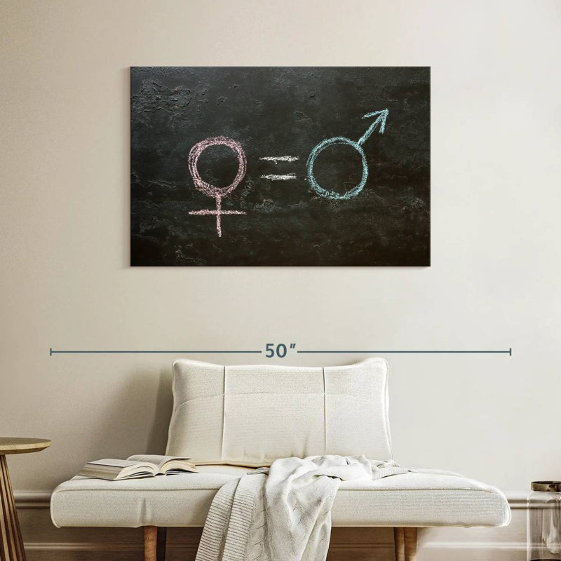Symbole d'autonomisation des femmes, H 26 po x l 39 po