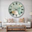 Horloge murale Pastel Bath III - Farmhouse-36850676