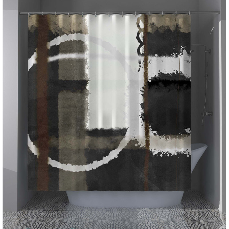 Abstract Shower Curtain